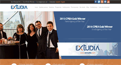 Desktop Screenshot of extudia.com